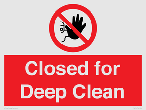 PA6164: Closed for Deep Clean