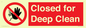 PA6164: Closed for Deep Clean