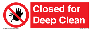 PA6164: Closed for Deep Clean