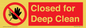 PA6164: Closed for Deep Clean