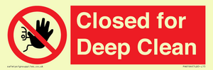 PA6164: Closed for Deep Clean
