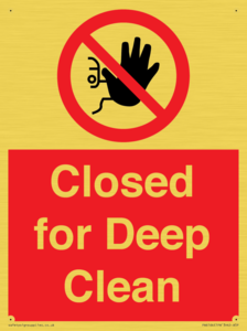 PA6164: Closed for Deep Clean