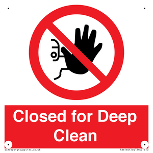 PA6164: Closed for Deep Clean