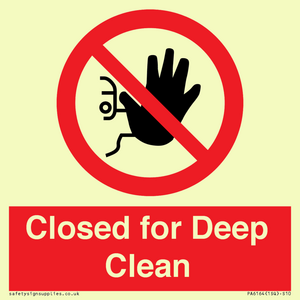 PA6164: Closed for Deep Clean
