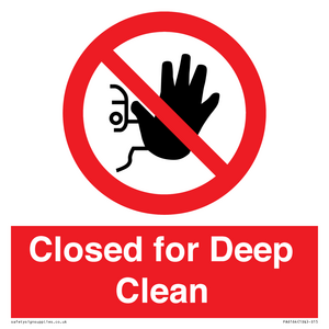 PA6164: Closed for Deep Clean