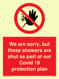 PA6213: We are sorry, but these showers are shut as part of our Covid 19 protection plan