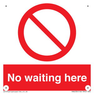 PA6230: No waiting here