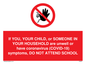 PA6237: If YOU, YOUR CHILD, or SOMEONE IN YOUR HOUSEHOLD are unwell or have coronavirus (COVID-19) symptoms, DO NOT ATTEND SCHOOL