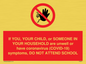 PA6237: If YOU, YOUR CHILD, or SOMEONE IN YOUR HOUSEHOLD are unwell or have coronavirus (COVID-19) symptoms, DO NOT ATTEND SCHOOL