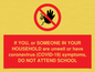 PA6238: If YOU, or SOMEONE IN YOUR HOUSEHOLD are unwell or have coronavirus (COVID-19) symptoms, DO NOT ATTEND SCHOOL