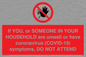 PA6239: If YOU, or SOMEONE IN YOUR HOUSEHOLD are unwell or have coronavirus (COVID-19) symptoms, DO NOT ATTEND