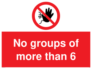 PA6247: No groups of more than 6