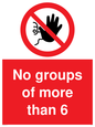 PA6247: No groups of more than 6