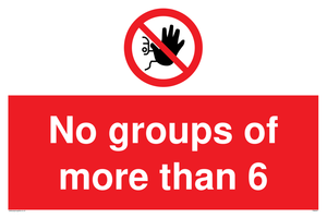 PA6247: No groups of more than 6
