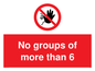 PA6247: No groups of more than 6