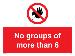PA6247: No groups of more than 6