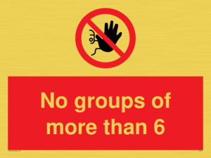 PA6247: No groups of more than 6