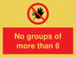 PA6247: No groups of more than 6