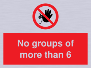PA6247: No groups of more than 6