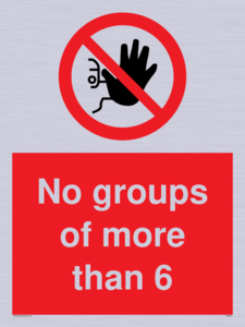 PA6247: No groups of more than 6