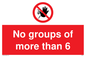 PA6247: No groups of more than 6