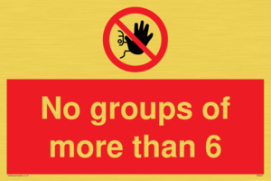 PA6247: No groups of more than 6
