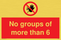 PA6247: No groups of more than 6