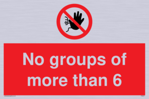 PA6247: No groups of more than 6