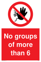 PA6247: No groups of more than 6