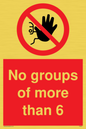 PA6247: No groups of more than 6