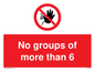 PA6247: No groups of more than 6