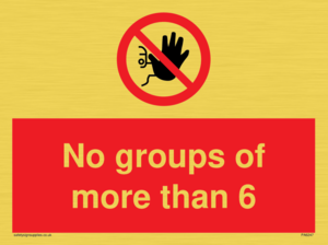 PA6247: No groups of more than 6