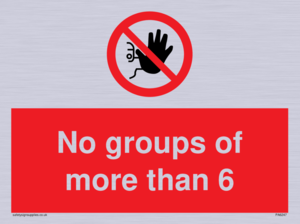 PA6247: No groups of more than 6