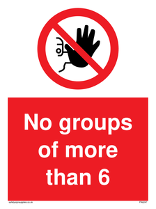PA6247: No groups of more than 6