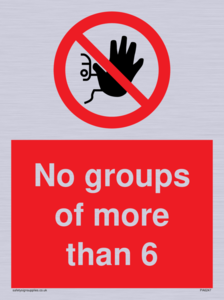 PA6247: No groups of more than 6