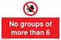 PA6247: No groups of more than 6
