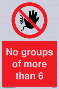 PA6247: No groups of more than 6