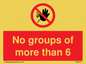 PA6247: No groups of more than 6