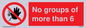 PA6247: No groups of more than 6