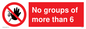 PA6247: No groups of more than 6