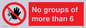 PA6247: No groups of more than 6