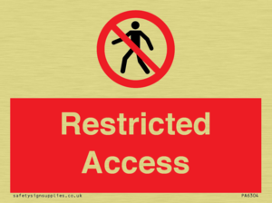 PA6304: Restricted Access