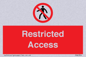 PA6304: Restricted Access