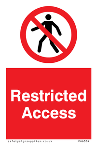 PA6304: Restricted Access