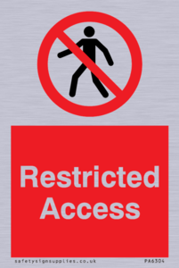 PA6304: Restricted Access