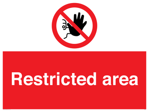 PA6305: Restricted area