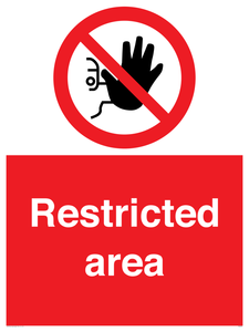 PA6305: Restricted area