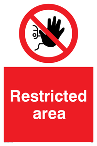 PA6305: Restricted area
