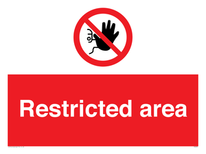 PA6305: Restricted area