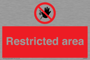 PA6305: Restricted area